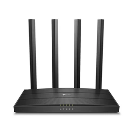 TP-Link Archer C6 vezetéknélküli router Fast Ethernet Kétsávos (2,4 GHz / 5 GHz) Fehér