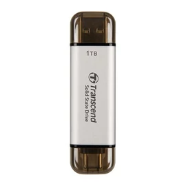 EXTERNAL SSD 1TB ESD310S USB 10GBPS TYPE C/A SILVER
