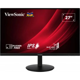Viewsonic VG Series VG2709-2K-MHD-2 számítógép monitor 68,6 cm (27") 2560 x 1440 pixelek Quad HD LED Fekete