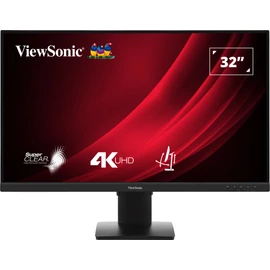 Viewsonic VG3208-4K számítógép monitor 81,3 cm (32") 3840 x 2160 pixelek 4K Ultra HD LED Fekete