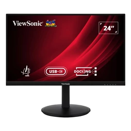 Viewsonic VG Series VG2409U-2 számítógép monitor 60,5 cm (23.8") 1920 x 1080 pixelek Full HD LED Fekete