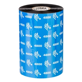 Zebra 4800 Performance Resi festékszalag 450 M Fekete