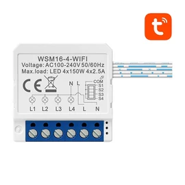 Avatto WSM16-W4 TUYA intelligens Wi-Fi fali kapcsoló