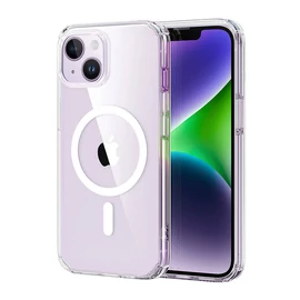 ESR Krystec átlátszó tok iPhone 14 Plus készülékhez, Magsafe (átlátszó)