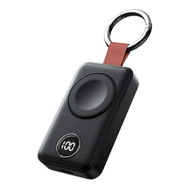 Joyroom JR-WQW01 2000mAh vezeték nélküli okosóra töltő fekete