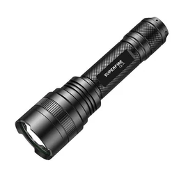 Zseblámpa Superfire C8-H – 1200 lm, USB, 250 m, 5 mód