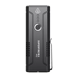 Zseblámpa Superfire M12 – 8000 lm, 6 mód, vízálló