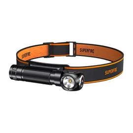 Superfire TH04-S,1000lmm USB-C fejlámpa zseblámpa zseblámpa
