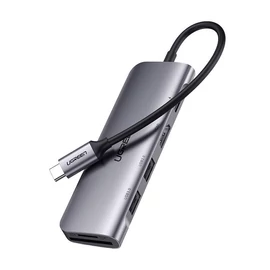 UGREEN CM195 USB-C–HDMI adapter hub, 2x USB-A 3.0, SD/TF, PD