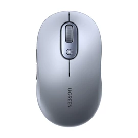 Ugreen M556 vezeték nélküli egér, 2.4G + BT (szürke) + AA elem