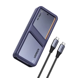 UGREEN D703 M.2 NVMe SSD ház, USB4 (szürke)