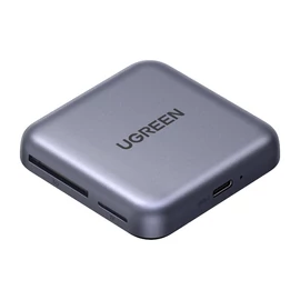 UGREEN CM898 3 az 1-ben kártyaadapter/olvasó, USB-C, MagSafe, SD/TF (fekete)