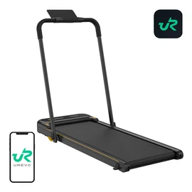 UREVO Strol 2E Smart 2 az 1-ben elektromos futópad (fekete)