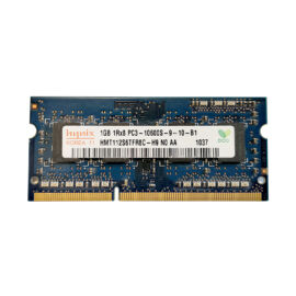 1GB, DDR3, 1333MHz notebook memória (PC3-10600, HMT112S6TFR8C)