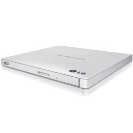 USB 10x GP57EW40 dobozos fehér slim külső DVD író