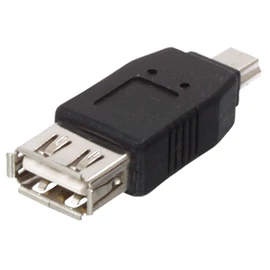 USB A anya - 5pin USB apa csatlakozó átalakító VLCP60902B CCGP60902BK