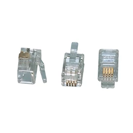 telefon csatlakozó 4/4 krimpelhető TEL-0002