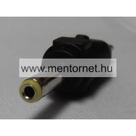 Táp dugó, 3,5*1,4*12mm, szerelhető vég "villás" T115