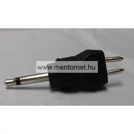 Táp dugó, 2,5*13mm, szerelhető vég "villás" T117