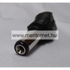 Táp dugó, 5,5*1,5*12mm, szerelhető vég "villás" T119