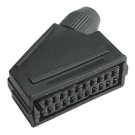 SCART szerelhető anya csatlakozó SC 21K
