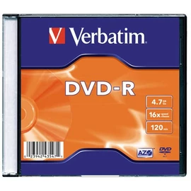 DVD-R lemez 16x slim tokban