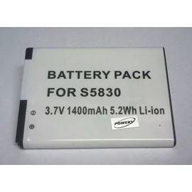 1400mAh/3,7V/5,2Wh - EB494358VU - utángyártott akkumulátor