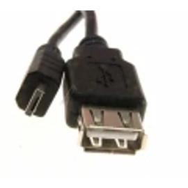 USB kábel 2.0 A anya - micro A 5pin apa 0,3m OTG
