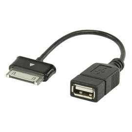 USB adapter 2.0 A anya - micro B 5pin apa 0,1m OTG, Samsung VLMP39205B0.20