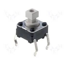 Mikrokapcsoló, 1 poziciós SPST-N 6*6mm B3F-1050