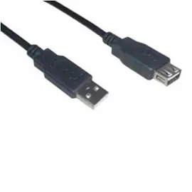 USB 2.0 hosszabbító kábel,  A-A 1,8 méteres hosszban CU-202