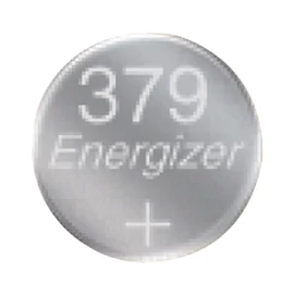SR63 / 379 / V379 / SR521SW / AG0 / D379S ezüst oxid gombelem