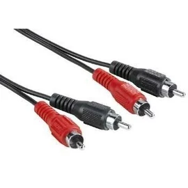 RCA - RCA kábel RCA x2 apa - RCA x2 apa stereo  5m KPO2610-5 20116