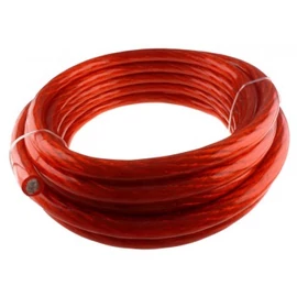 Autóhifi tápkábel, 33.6 mm2, 12 mm átmérő, réz+alumínium, 2Ga, /méter