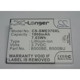 1900mAh/3,7V B500BE / CS-SME370X - utángyártott akkumulátor