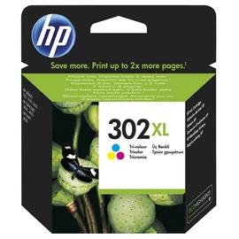 302XL Color (F6U67AE) festékpatron, hármszínű, nagy kapacitású, eredeti