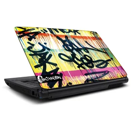 Notebook matrica, 16"-ig, graffiti