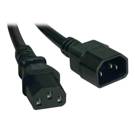 220V-os hálózati Schuko CEE 7/7 EU apa-anya 1,8-2,0 méter hosszabbító VDE CE-001