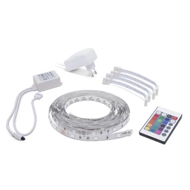 LED szalag szett, 30SMD/méter, 12V, 5 méter, multicolor, 420lm/m