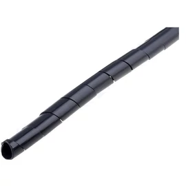 Fix&Fasten FIX-SW-10-BK spirál betekerő kábelrendező szalag, 10 m, fekete