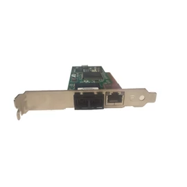 Telesys AT2701FTX gigabit+optika hálózati kártya - használt