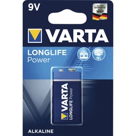 9V 6LR61 E LR22 Longlife Power tartós elem 4922 121 411