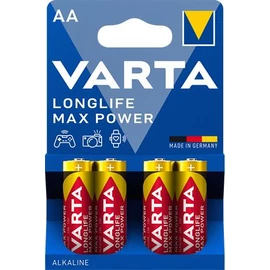 Longlife max Power /4db-os csomag AA LR06 ceruza elem