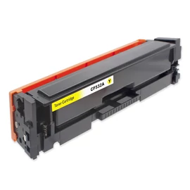 205A (CF532A) Y toner, utángyártott, chipes, sárga, 0.9k, NN/QP