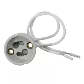 GU10 foglalat (HLDR-GZ10), kerámia, 230V, 140mm