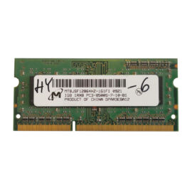 1GB, DDR3, 1066MHz notebook memória (PC3-8500, MT8JSF12864HZ-1G1F1)