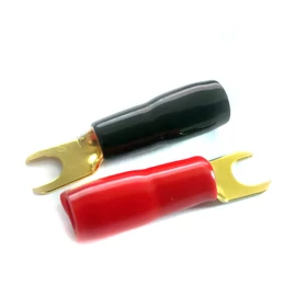 Kábelsaru SS 1-4455/G villás pár 4mm-es, 10 mm2 KW58