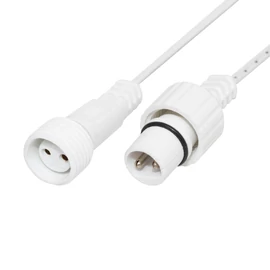 DLC 5M adapter tápkábel / toldókábel, kül- és beltéri kivitel, IP44, freccsenő víz ellen védett, 5 m