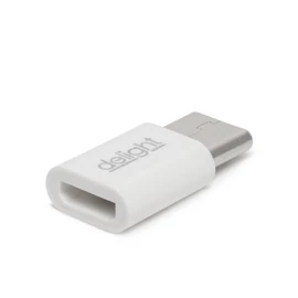 USB adapter 2.0 A micro anya - USB Type-C apa átalakító Delight 55448C