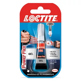 LOCTITE Super Bond Power Flex Gél pillanatragasztó, 2 g
